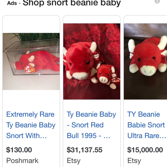 TY BEANIE BABY SNORT - Picture 5 of 6